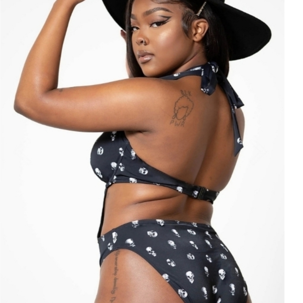 Killstar Rebel Fate Swimsuit M New - Picture 2 of 4
